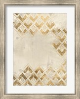 Framed Deco Pattern in Cream III