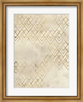 Framed Deco Pattern in Cream IV