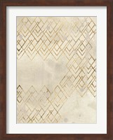 Framed Deco Pattern in Cream IV