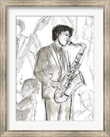 Framed Jazz Sketchbook I