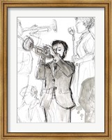 Framed Jazz Sketchbook II