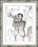 Framed Jazz Sketchbook II