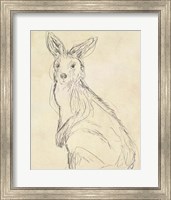 Framed Outback Sketch IV