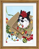 Framed Meowy Hissmas II