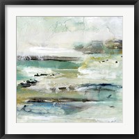 Framed Aqua Coast II