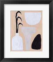 Framed Pale Abstraction III