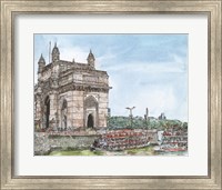 Framed Dreaming of India I