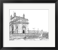 Framed India in Black & White I