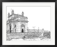 Framed India in Black & White I