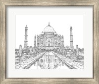 Framed India in Black & White II