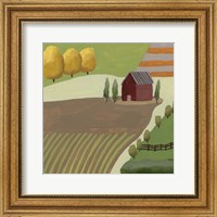 Framed Hill Village I