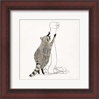 Framed Rascally Raccoon IV
