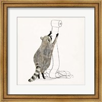 Framed Rascally Raccoon IV