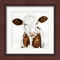 Framed Cow Gaze I