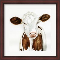Framed Cow Gaze I