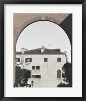 Framed Venetian Facade Photos III