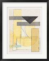 Mapping Bauhaus I Framed Print