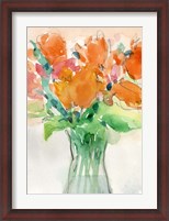 Framed Cheerful Bouquet I