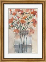 Framed Flowers in a Jar II