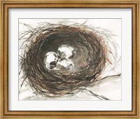 Framed Nesting Eggs III