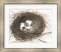 Framed Nesting Eggs III