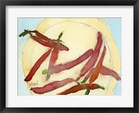 Framed Peppers on a Plate II