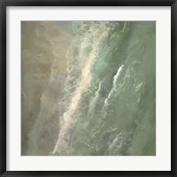 Framed Aerial Coast I