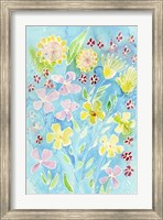 Framed Snappy Floral II