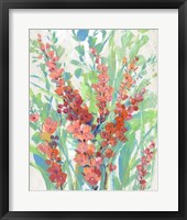 Framed Tropical Summer Blooms II