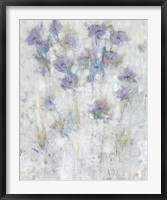 Lavender Floral Fresco I Framed Print