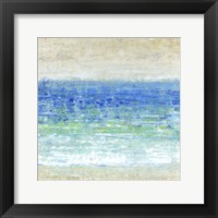 Framed Ocean Impressions I
