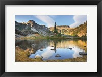 Framed Heather Meadows in Autumn