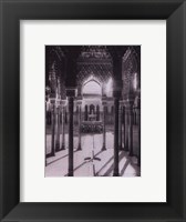 Framed Granada-El Patio de los Leones Enila Alh