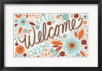 Framed Welcome I