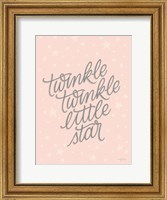 Framed Boho Nursery VIII Blush Crop