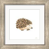 Framed 'Woodland Whimsy Hedgehog' border=