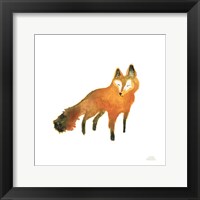 Woodland Whimsy Fox Framed Print