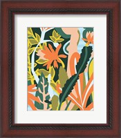 Framed Cactus Flower