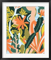 Framed Cactus Flower