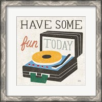 Framed Retro Desktop Record Player v2