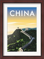 Framed China