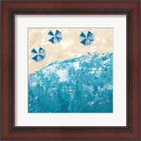 Framed Beach Days Blue