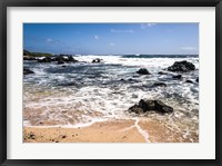 Framed Oahu Rocky Shores I