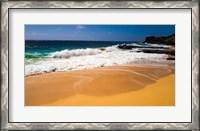 Framed Oahu Shore Waves