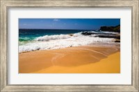 Framed Oahu Shore Waves