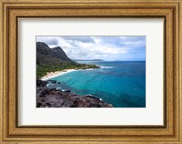 Framed Oahu Cliffs