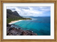 Framed Oahu Cliffs