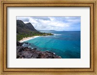 Framed Oahu Cliffs