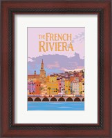 Framed French Riviera