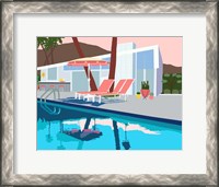 Framed Pool Lounge I